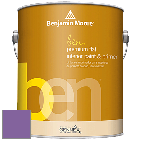 Benjamin Moore Ben W625 Premium Interior Latex Flat краска цвет RAL 4005 
