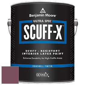 Benjamin Moore 485 Ultra Spec SCUFF-X Interior Eggshell Finish краска цвет 1357 Bottle of BordÃ©aux