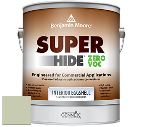 Benjamin Moore 357 Super Hide Zero Voc Interior Eggshell краска цвет NCS S 1515-G40Y 