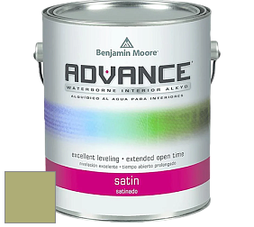 Benjamin Moore 792 Advance Interior Paint-Satin эмаль цвет 538 Vienna Green