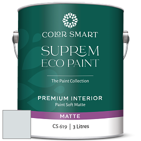 COLOR SMART CS 619 SUPREM ECO PAINT матовая краска цвет 875 Blue Veil