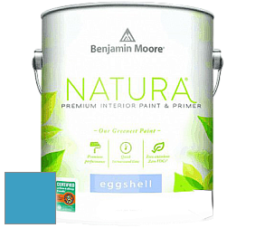 Benjamin Moore 513 Natura Interior Eggshell Finish краска с блеском цвет 783 Lake Tahoe