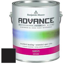 Benjamin Moore 792 Advance Interior Paint-Satin эмаль цвет RAL 8022 
